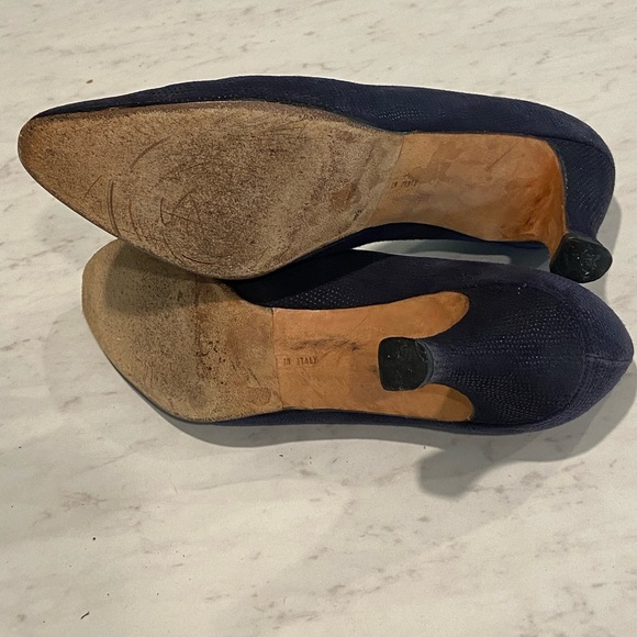 Salvatore Ferragamo Blue Pumps - Picture 9 of 13